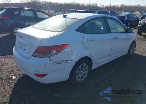 2017 Hyundai Accent Se из США, поврежденный, VIN KMHCT4AE9HU229847